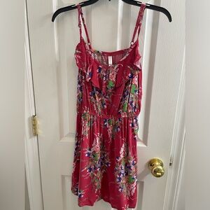 Red sundress